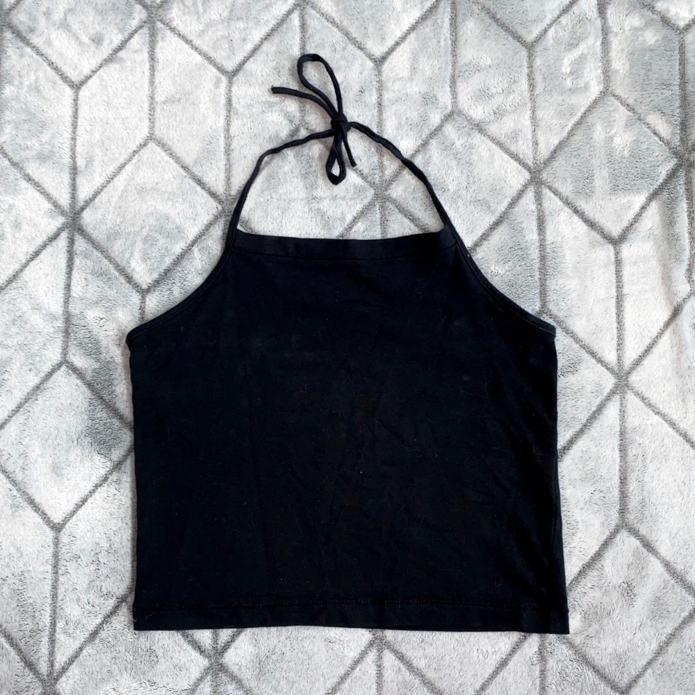Me to We Halter Neck Crop Top